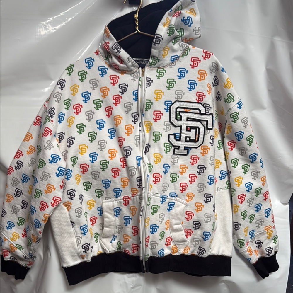 Kids Multicolor Logo Hoodie